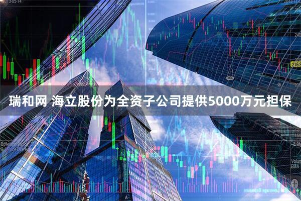 瑞和网 海立股份为全资子公司提供5000万元担保