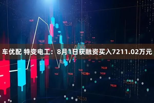 车优配 特变电工：8月1日获融资买入7211.02万元